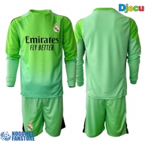 Real Madrid Golmanski Gostujuci Dres za djecu 2025-26 Dugi Rukav (+ Kratke hlače)